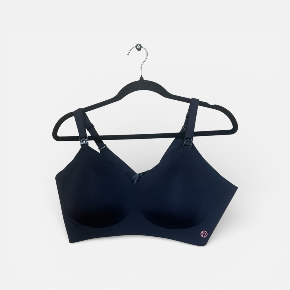 Momcozy Nursing Bra 3XL black breastfeeding mom comfort